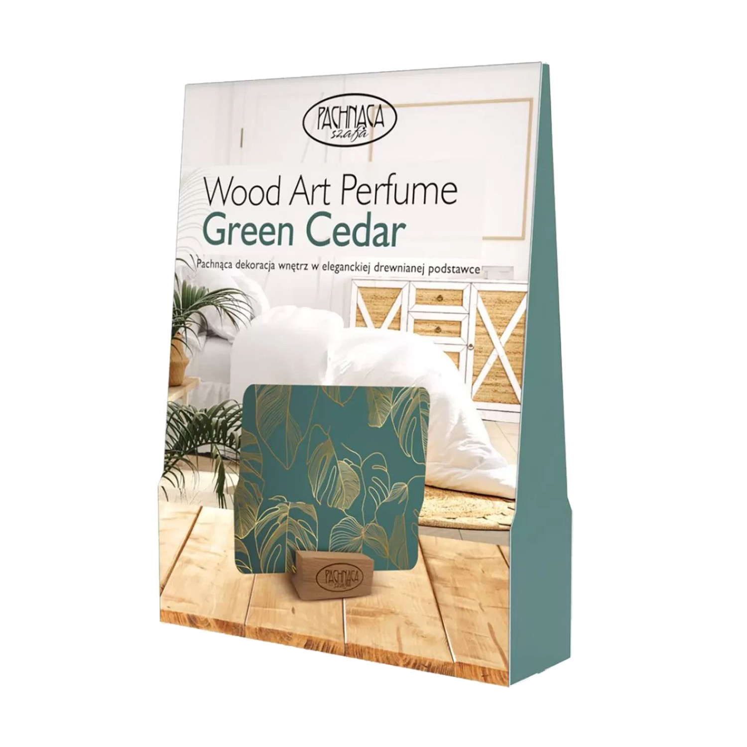 Аромат для дому Pachnaca Szafa Wood Art Perfume Green Cedar, 13.5*8.5 см