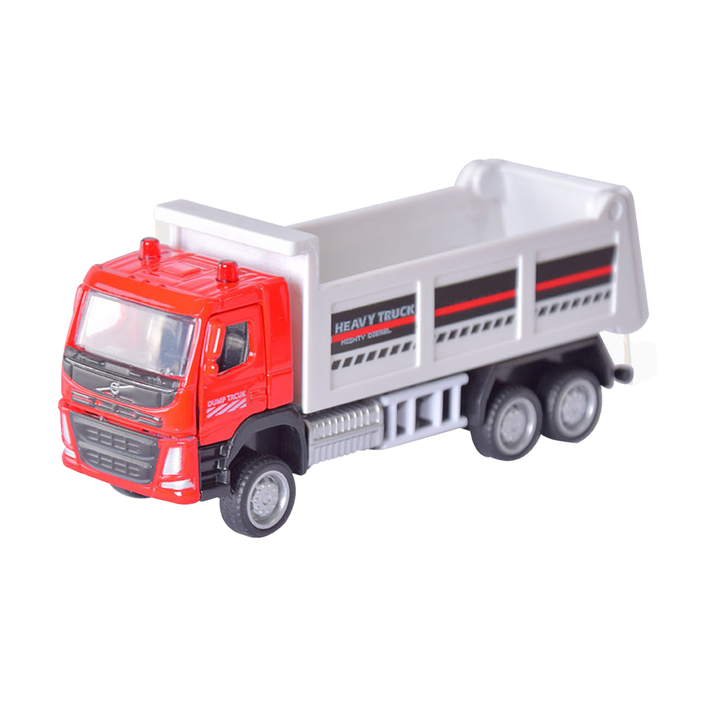 Автомодель Автопром Volvo Dump Truck, 1:72, у коробці, від 3 років, 13.5*7*5 см (67388K)