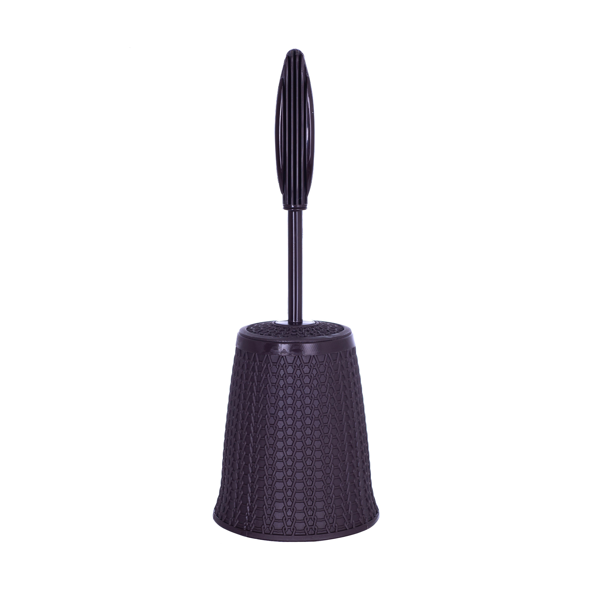 Йоржик для унітазу Violet House 0029 Віолетта Coffee коричневий, 38*13.5*13.5 см, 1 шт (0029 Виолетта COFFEE)